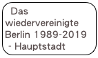 Das wiedervereinigte Berlin 1989-2019 - Hauptstadt 
